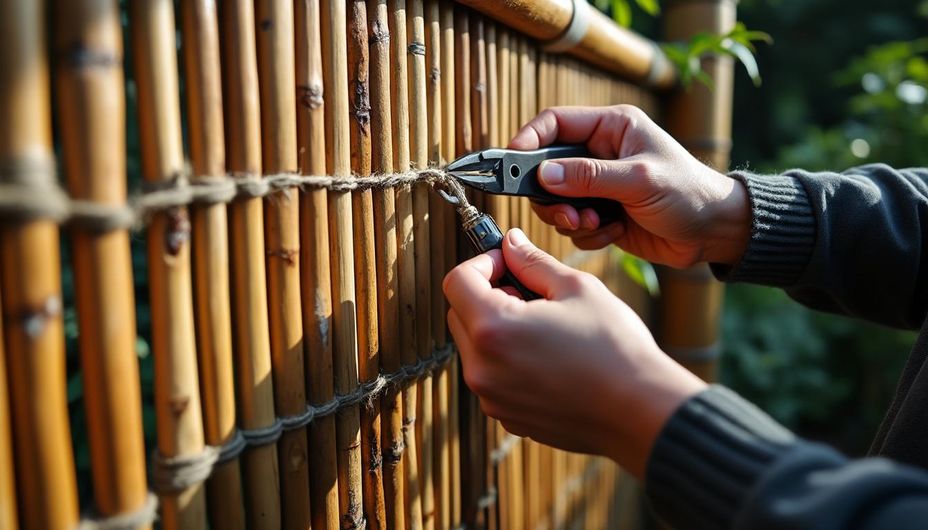 découvrez des méthodes innovantes pour fixer une canisse sans avoir recours au grillage. explorez les matériaux alternatifs qui allient esthétisme et praticité, tout en garantissant une installation durable et efficace.