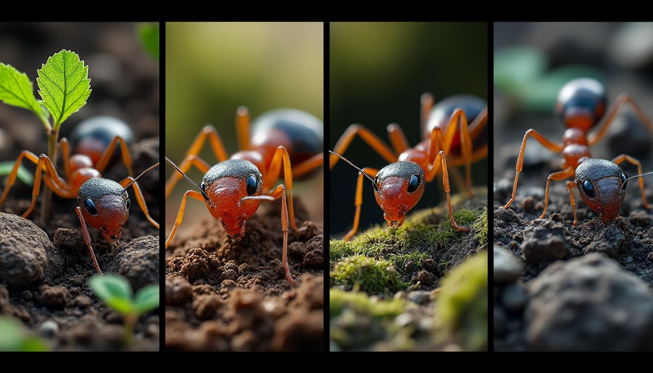 découvrez le spectacle captivant des quatre saisons des fourmis corses à albi. plongez dans un univers étonnant où la nature se révèle sous un nouveau jour, alliant art et écologie pour une expérience inoubliable.