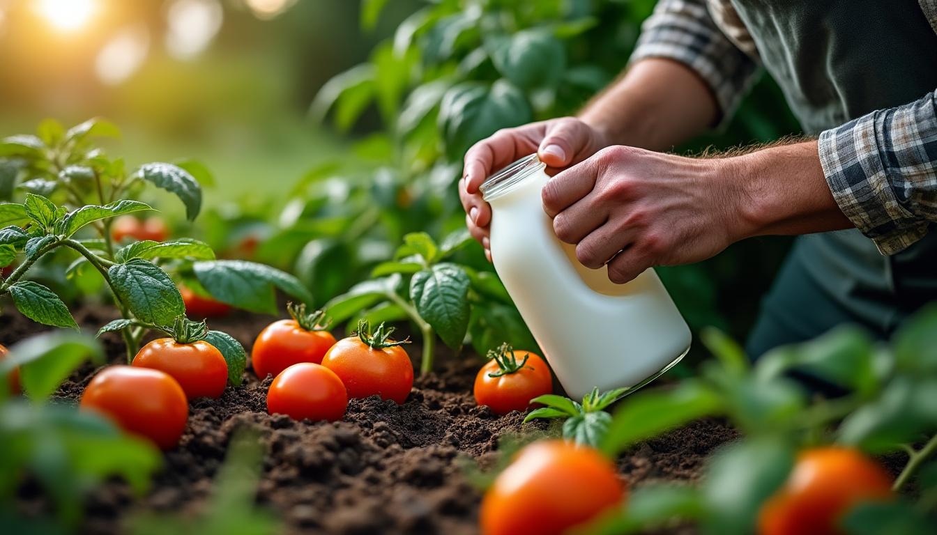 découvrez comment optimiser la croissance et les rendements de vos tomates en comprenant le moment idéal pour ajouter du lait au pied de vos plants. astuces et conseils pratiques pour un potager sain et productif.