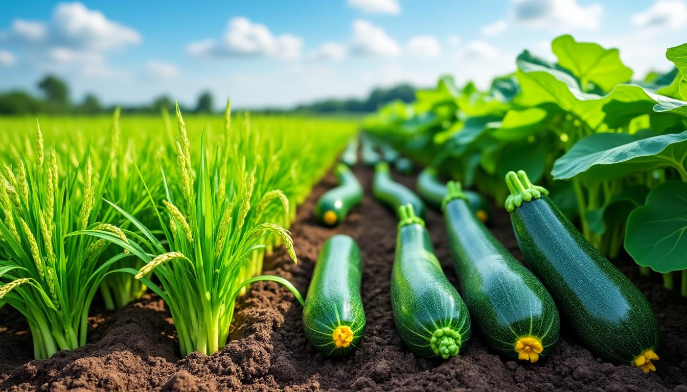 découvrez pourquoi placer du riz au pied des courgettes peut booster leur croissance, protéger contre les nuisibles et enrichir votre potager naturellement. astuces et bénéfices expliqués !