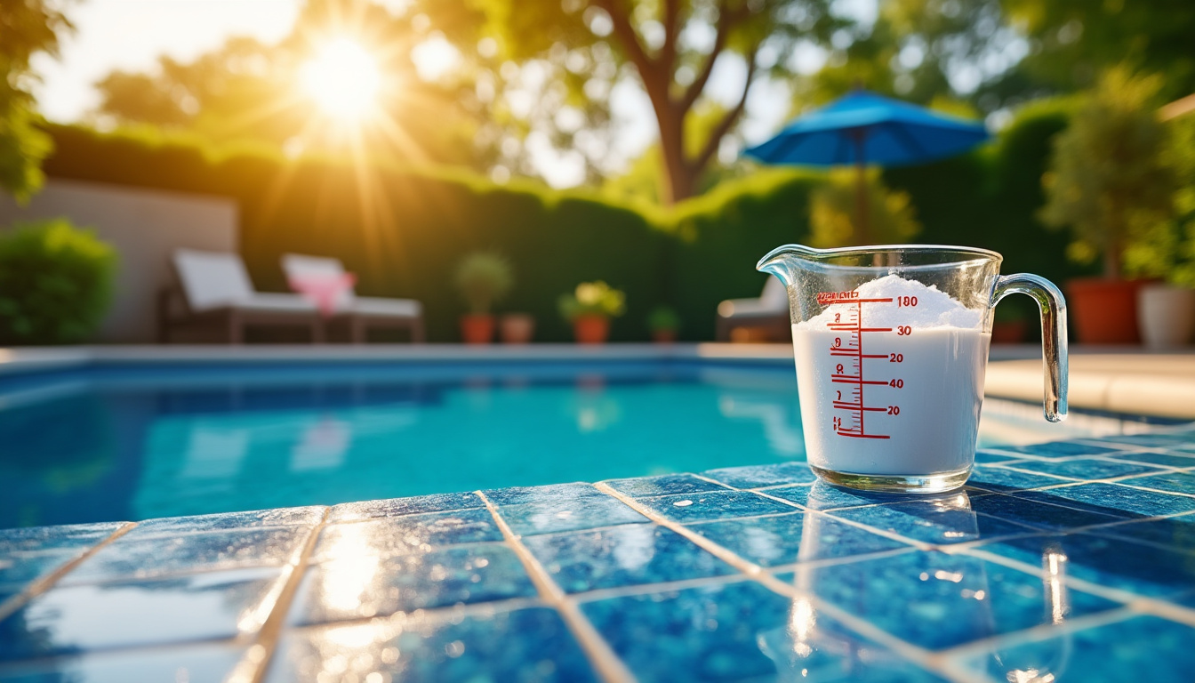 découvrez des astuces pratiques pour bien doser le bicarbonate de soude et augmenter efficacement le ph de votre piscine, tout en assurant une eau claire et équilibrée.