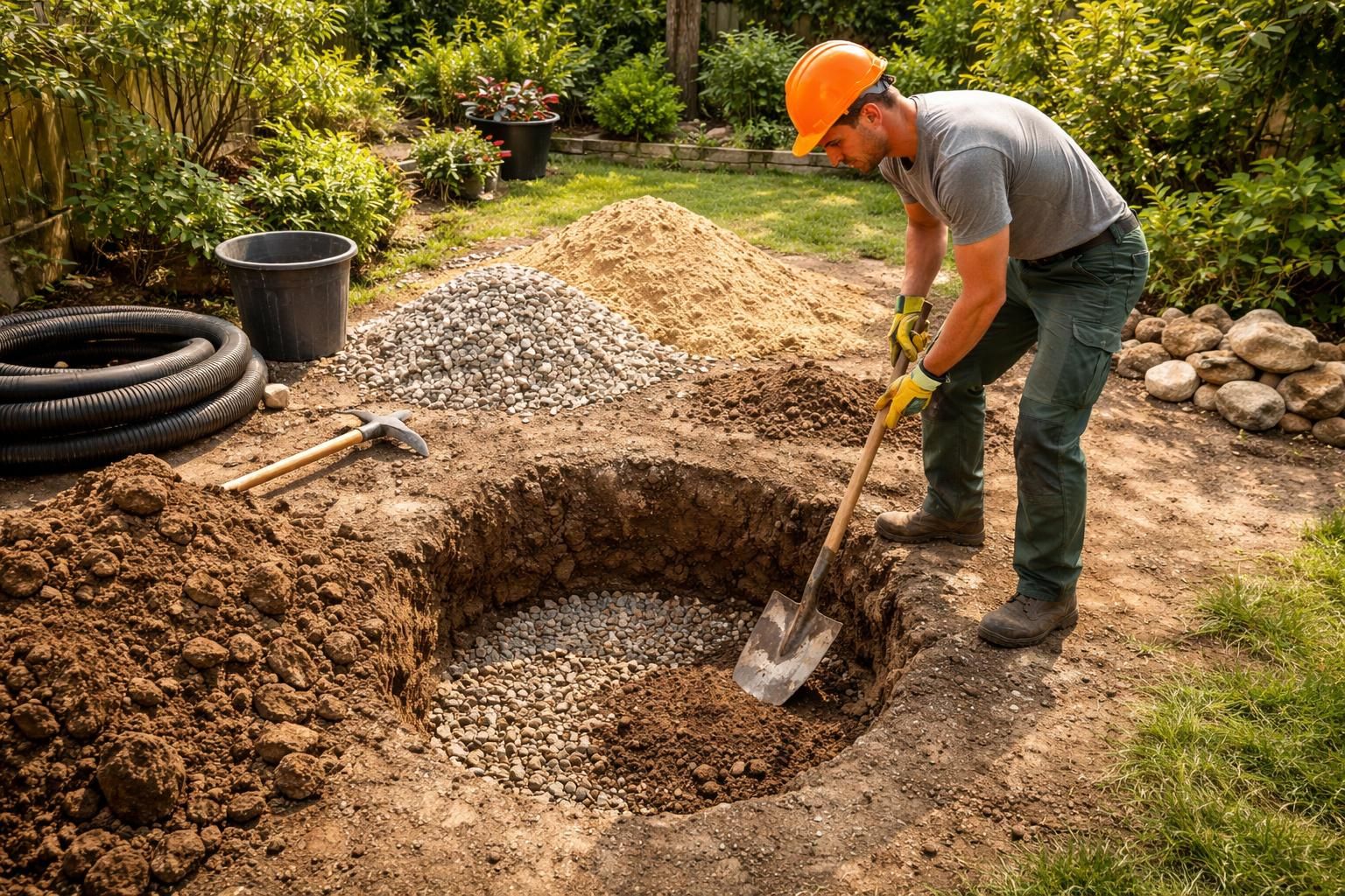 apprenez à construire un puisard économique grâce aux techniques professionnelles simples et efficaces. guide complet pour un drainage optimal sans se ruiner.