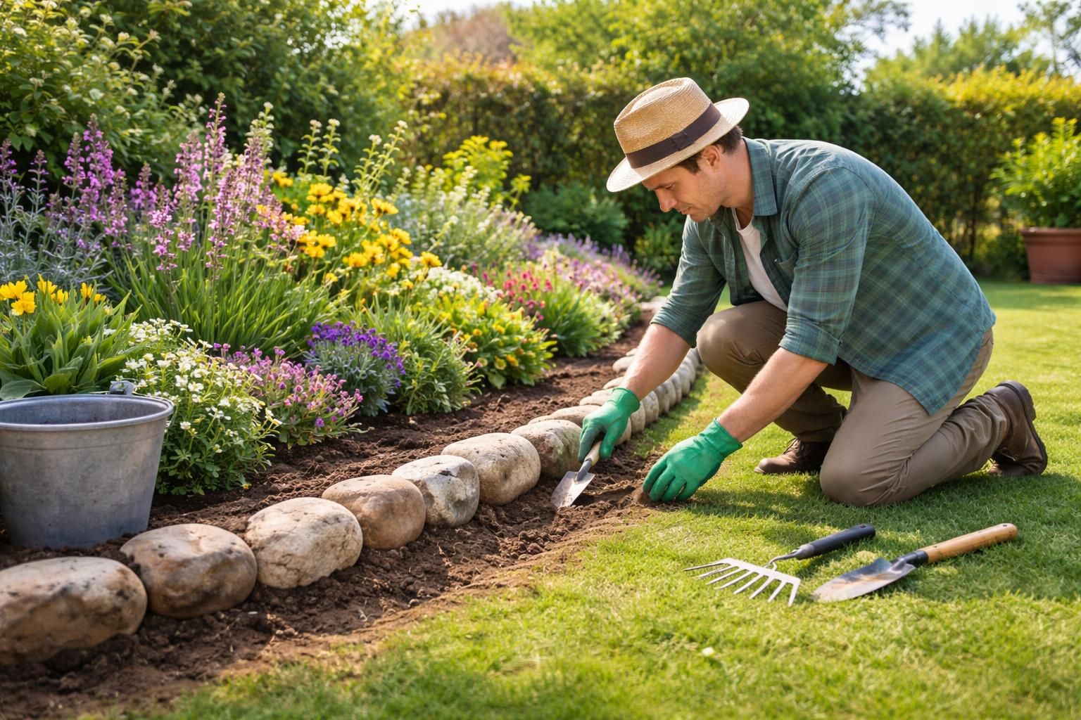 découvrez notre guide complet des bordures sans fondation, idéal pour les débutants souhaitant aménager leurs espaces extérieurs facilement et rapidement.
