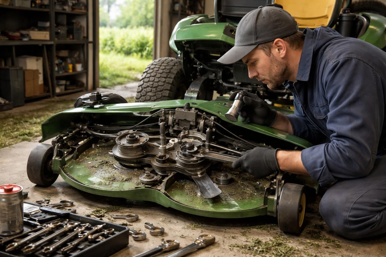 découvrez une analyse approfondie du problème d'enclenchement de lame sur les tracteurs tondeuses john deere, ses causes et les impacts sur la performance et la sécurité.