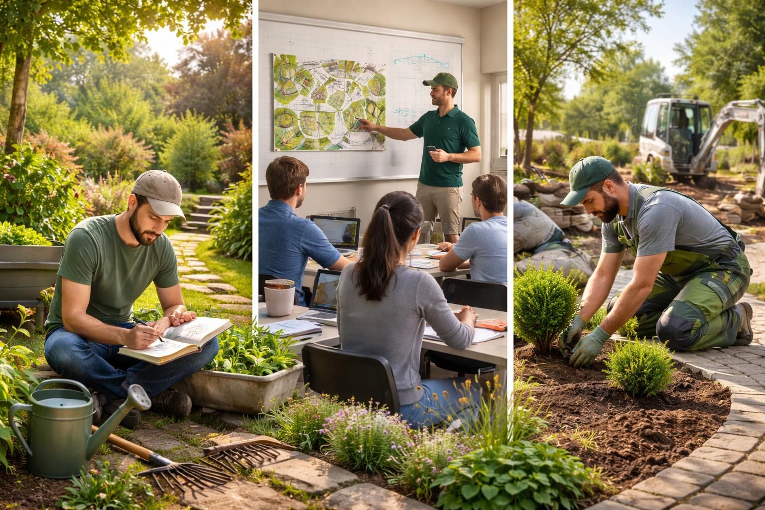 découvrez comment devenir paysagiste professionnel grâce à notre guide étape par étape, qui vous accompagne depuis la formation jusqu'à l'installation dans le métier.