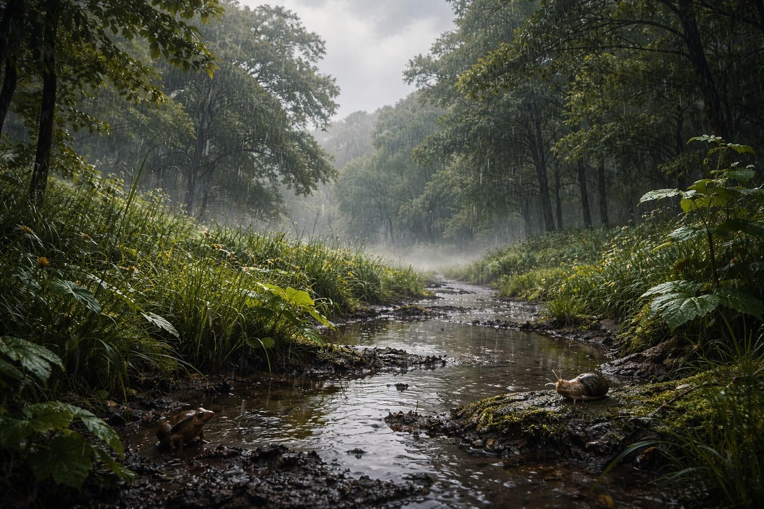 découvrez comment une pluie d'une heure impacte l'environnement et la nature, en influençant les écosystèmes, la biodiversité et les cycles naturels.