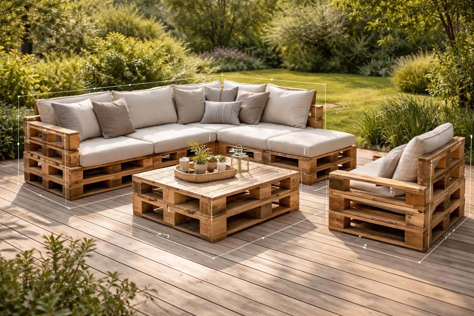 découvrez comment créer un salon de jardin en palette avec nos plans détaillés, conseils sur les dimensions idéales et idées de finitions pour un mobilier extérieur unique et personnalisé.