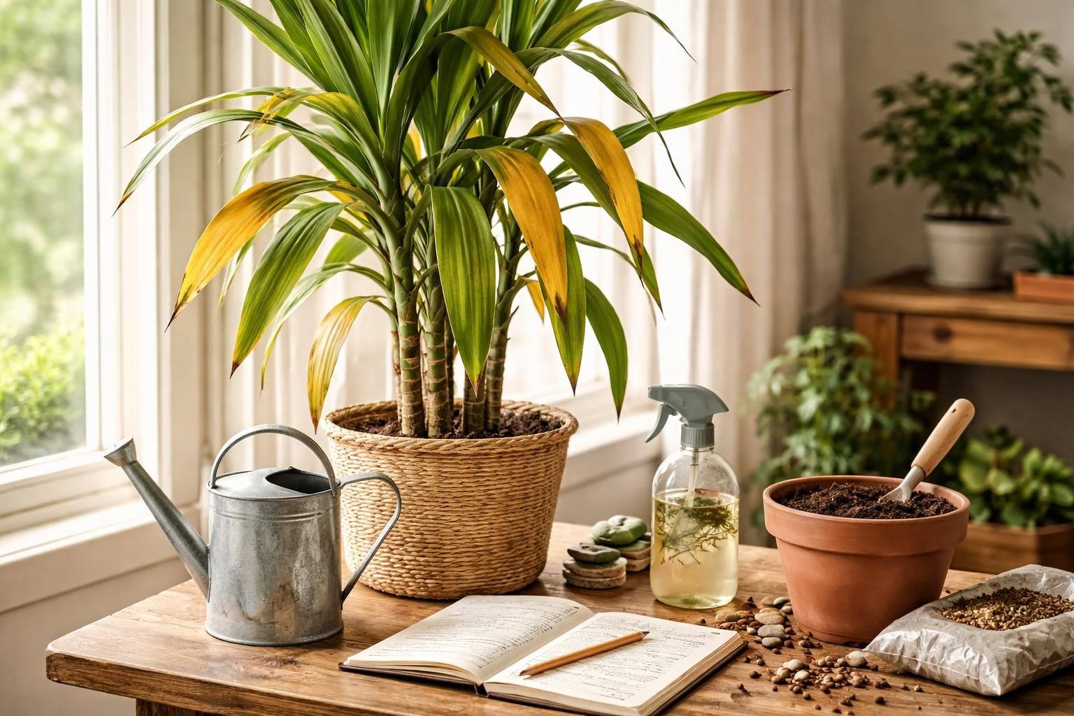 découvrez pourquoi les feuilles de votre yucca jaunissent et apprenez des solutions efficaces pour sauver et revitaliser votre plante.