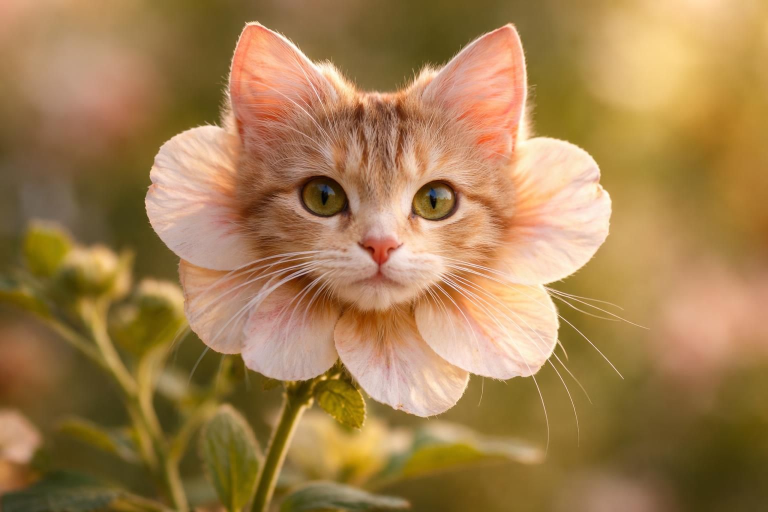 découvrez notre fleur en forme de tête de chat, l'élément décoratif idéal pour apporter une touche originale et charmante à votre intérieur.