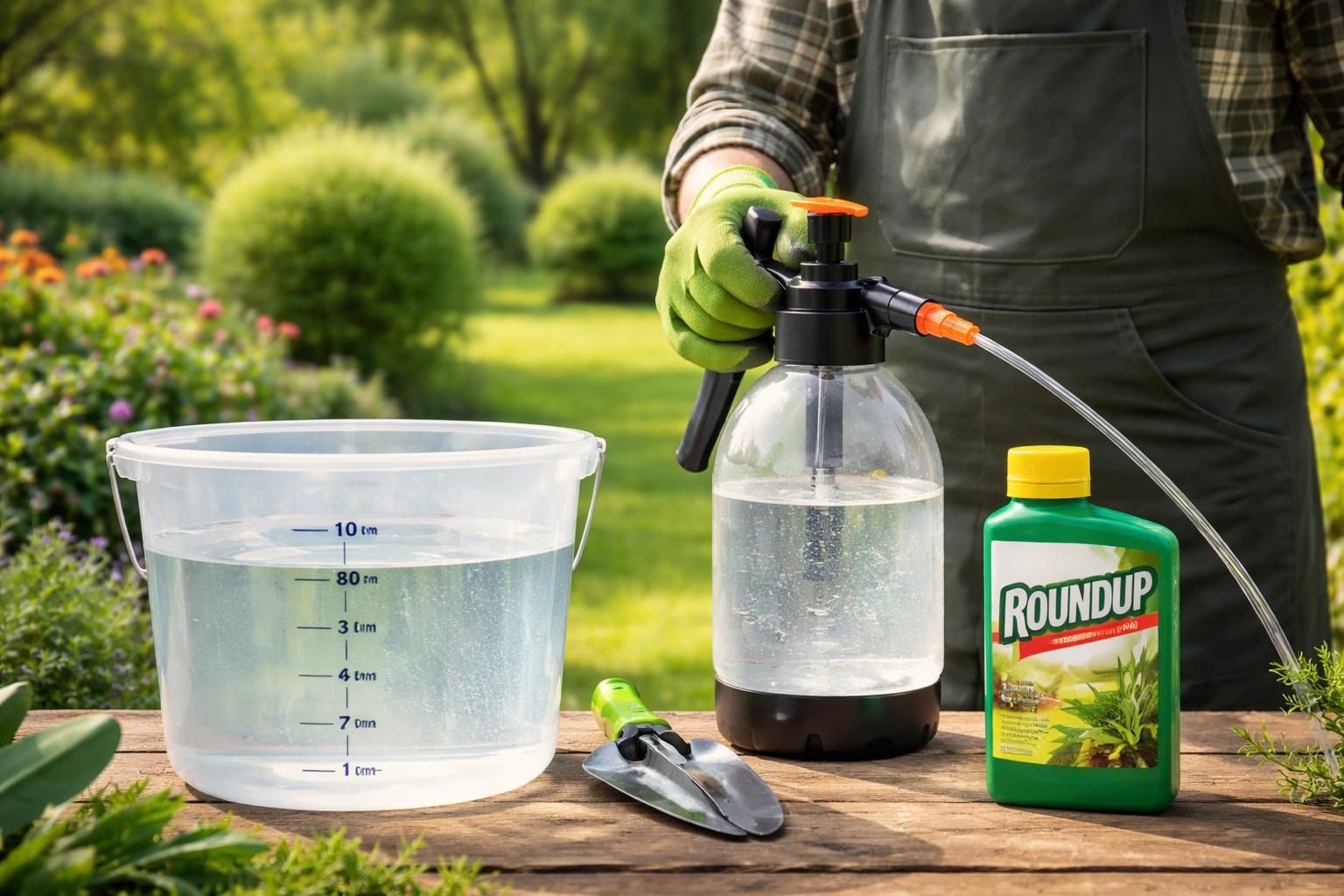 découvrez comment doser correctement le roundup pour 10 litres d'eau et transformez votre espace vert efficacement tout en garantissant la sécurité de vos plantes.