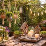 découvrez des idées de décoration de jardin à fabriquer soi-même avec des matériaux récupérés et naturels pour un espace extérieur unique et écologique.